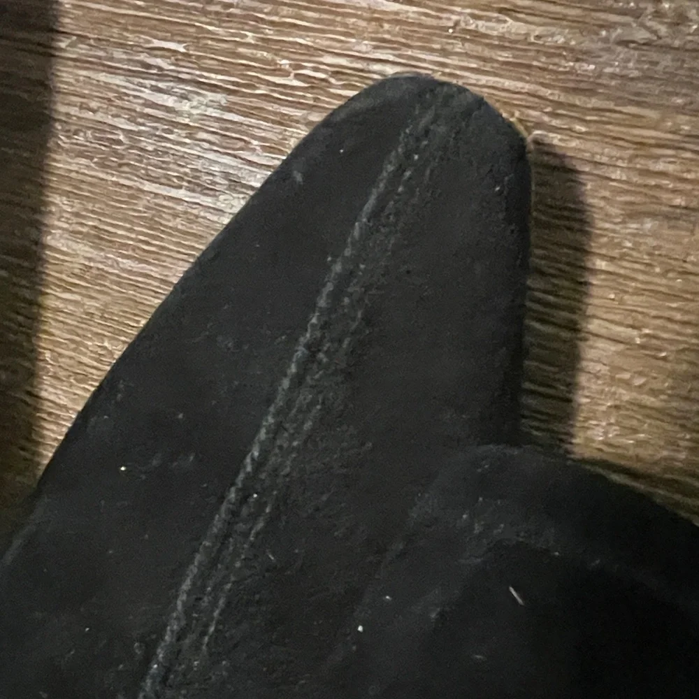 Vintage 90’s Stewart Weitzman Black Knee-High Suede Boots - Women